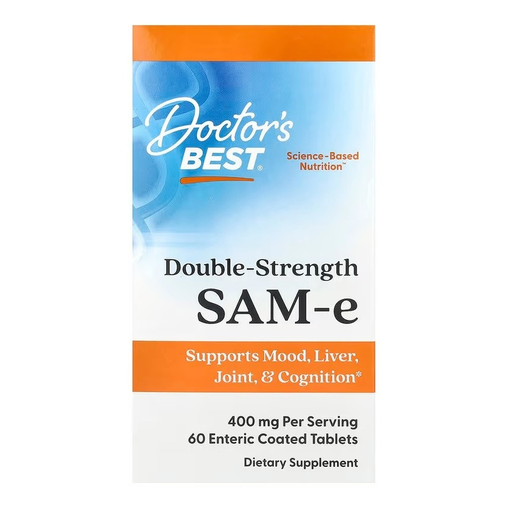 SAM-e, 400mg Double-Strength - 60 tablets