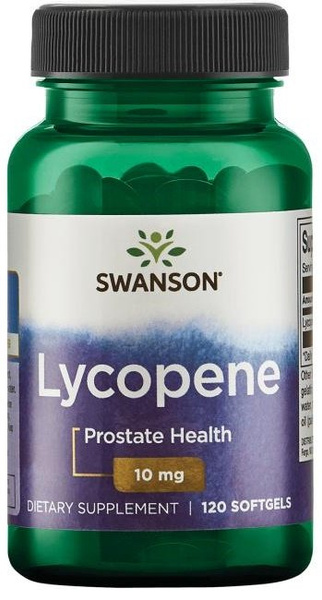Swanson Lycopene 10mg from Tomato Extract for Cell Protection 120 Softgels