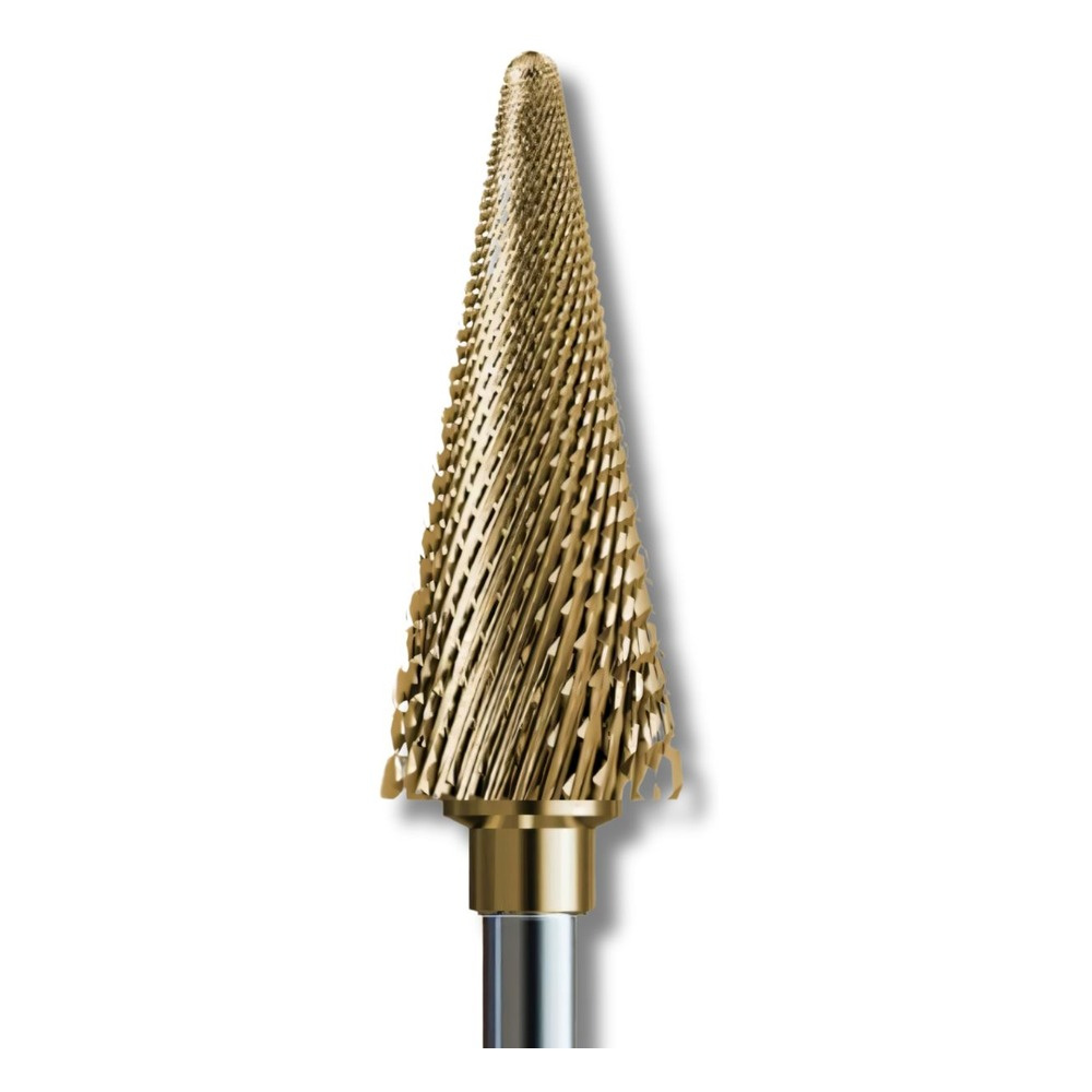 IQ Nails Tungsten Carbide Nail Drill Bit Cone Safe and Special Cross Cuts 6mm ZRN Coating 221XUF 060 1 Piece