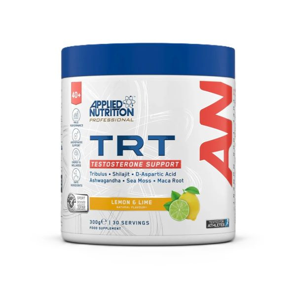 Applied Nutrition Agewell 40+ TRT Testosterone Support Supplement for Men 40+ Lemon and Lime 300g