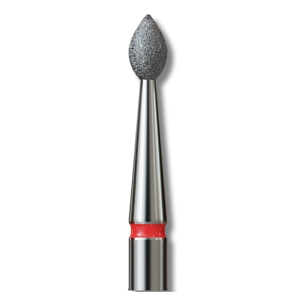 IQ Nails Diamond Nail Drill Bit Flame Shaped Fine 2.1mm 243.514.021 1 Piece