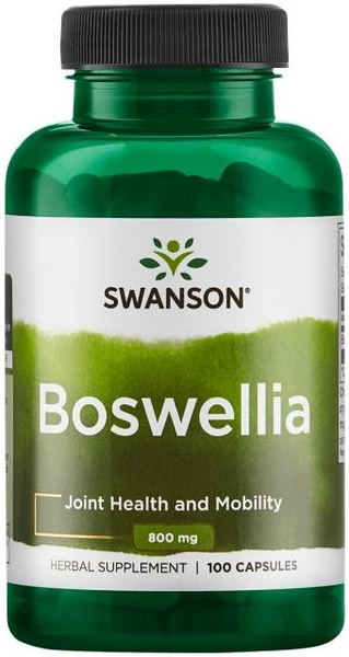 Swanson Boswellia 400mg for Healthy Joints and Bones 100 Capsules