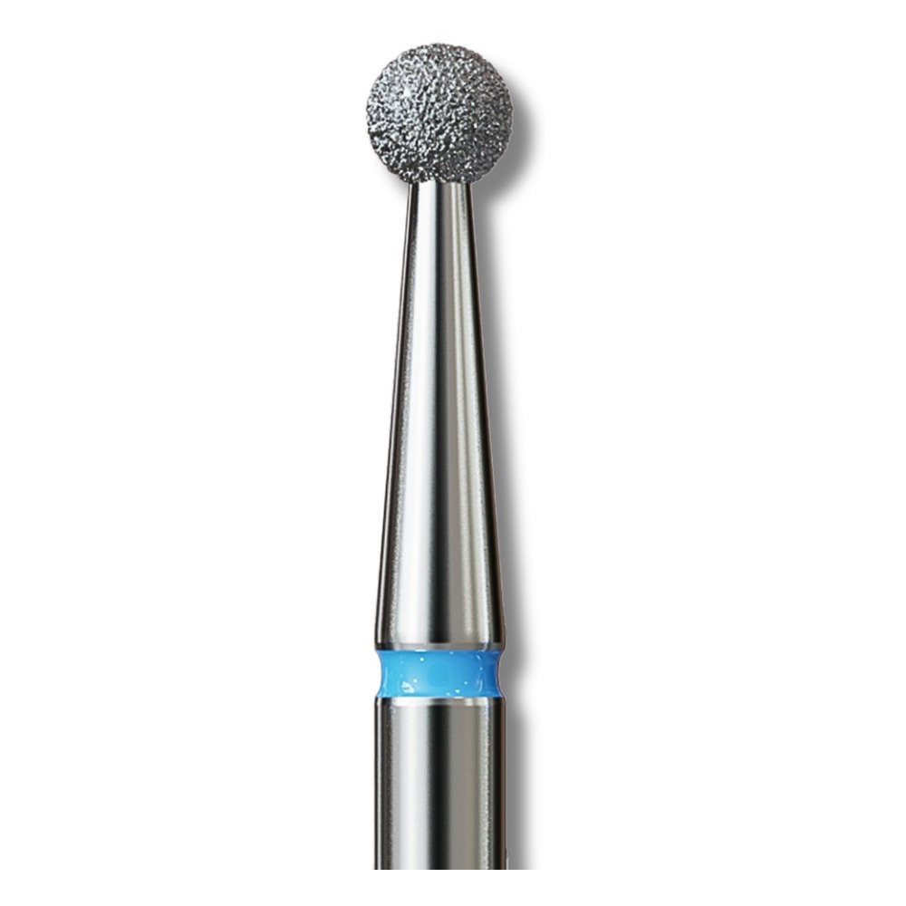 IQ Nails Diamond Nail Drill Bit Ball Shaped Medium Fine 2.3mm 001.524.023 1 Piece