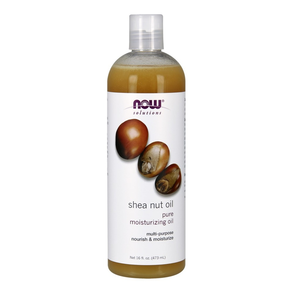 Now Foods Solutions Multi-Purpose Shea Nut Oil for Body Scalp and Hair 473ml