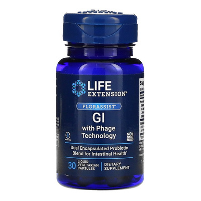 Florassist GI with Phage Technology - 30 liquid vcaps