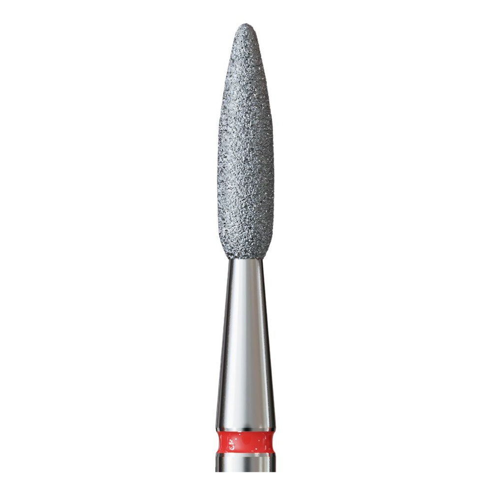 IQ Nails Diamond Nail Drill Bit Long Flame Shaped Fine 2.1mm 243R.514.021 1 Piece