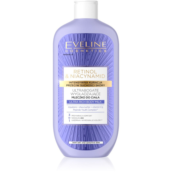 Eveline Retinol & Niacinamide body lotion intense treatment against skin dryness 350 ml
