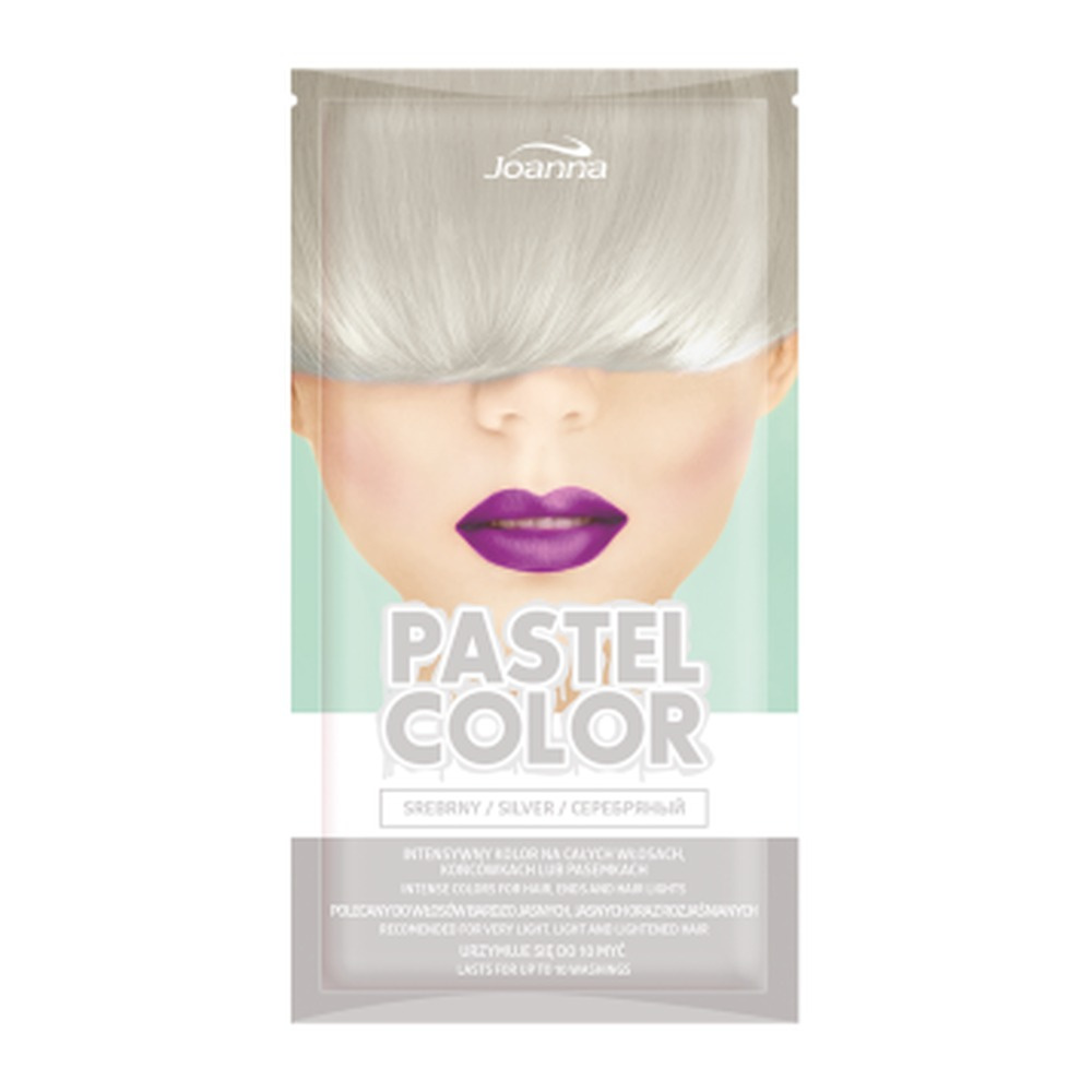 Joanna Pastel Color Silver Coloring Shampoo 35g