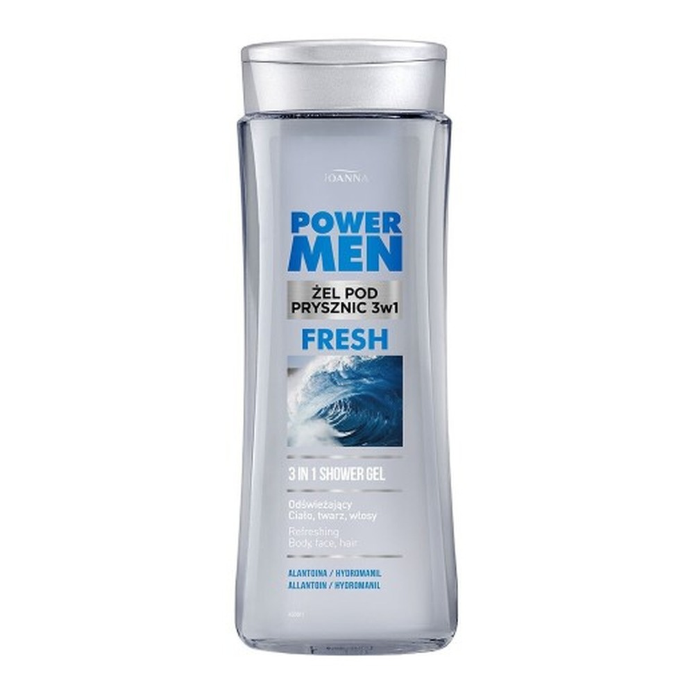Joanna Power Men Fresh Refreshing Shower Gel 3in1 300ml