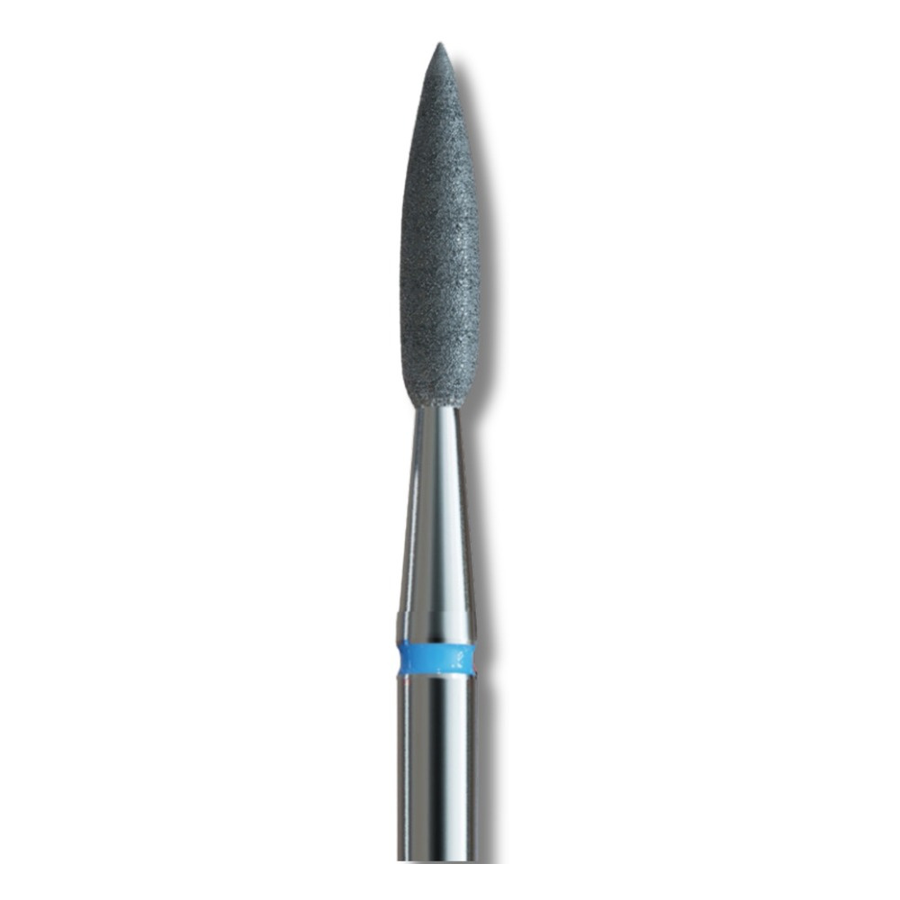 IQ Nails Diamond Nail Drill Bit Flame Shape Medium Fine 2.1mm 243.524.021XL 1 Sztuka