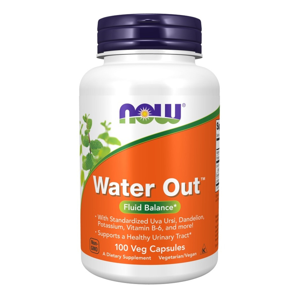 Now Foods Water Out Supports Urinary Tract Health 100 Capsules
