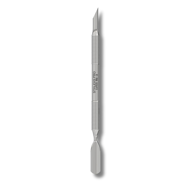 Staleks Pro Expert 90 Type 2 Manicure Pusher Slant And Rounded Wide Ends 141mm