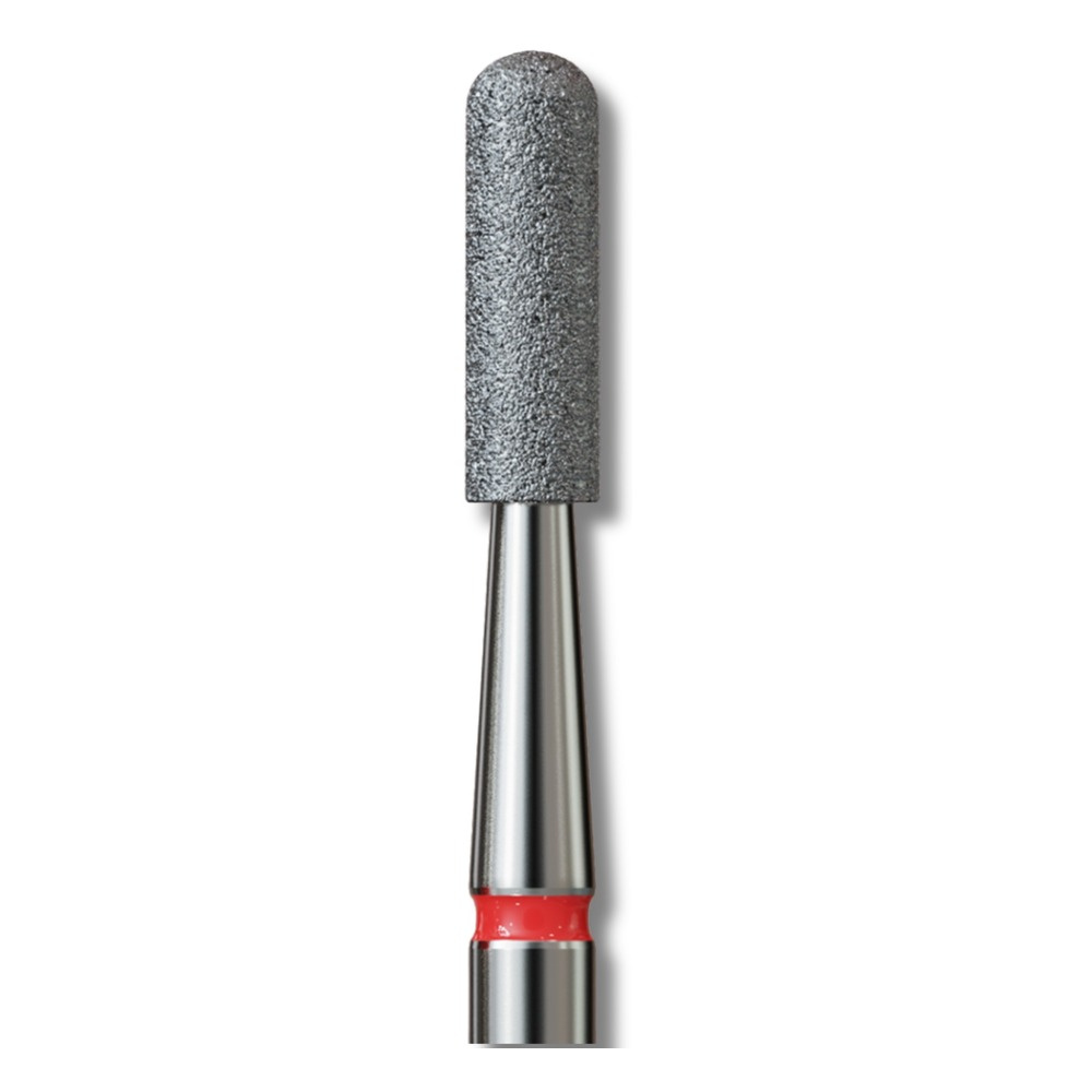 IQ Nails Rounded Cylinder Fine Diamond Nail Drill Bit 2.3mm Use in Manicure and Pedicure 141.514.023 1 Piece