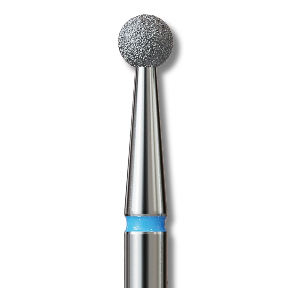 IQ Nails Diamond Nail Drill Bit Ball Shaped Medium Fine 2.7mm V104.001.524.027 1 Piece