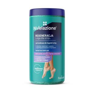 Nivelazione Herbal Foot Bath Salt Regenerating and Relief 600g