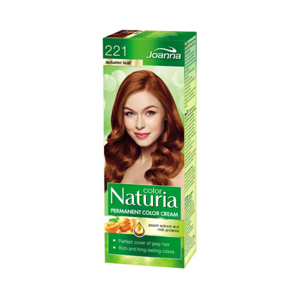 Joanna Naturia Color Hair Dye with Milk Proteins 221 Autumn Leaf 100ml