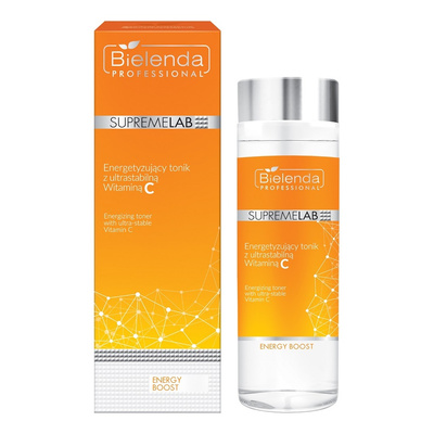 Bielenda Professional Supremelab Energy Boost Energizing Face Tonic with Stable Vit C 200ml