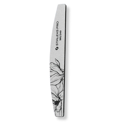 Staleks Pro Expert 40 Crescent Mineral Nail File 180/240 1pc