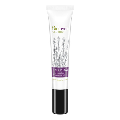 Biolaven Moisturizing Eye Cream with Grape Seed Oil and Lavender Oil 15ml