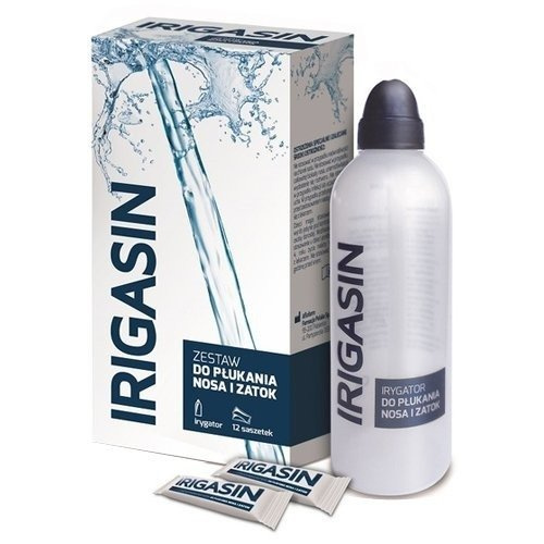 Aflofarm Irigasin Nasal & Sinus Rinse Kit + 12 Sachets