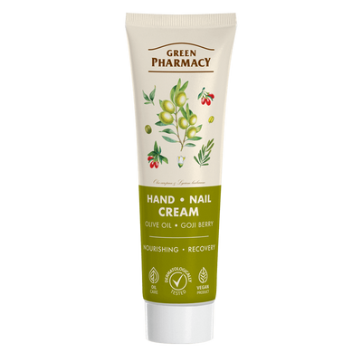 Green Pharmacy Protective and Nourishing Hand and Nail Cream with Olive 100ml