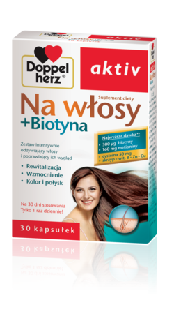 Doppelherz AKTIV FOR HAIR + BIOTIN 30 PSC