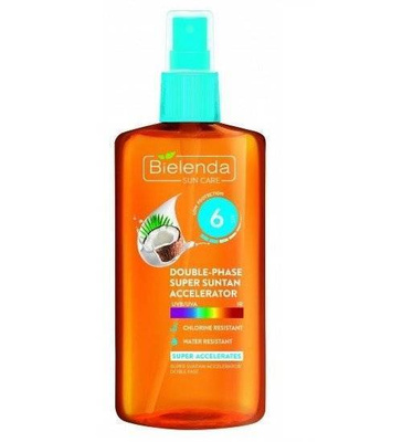 Bielenda Sun Care Double Phase Super Suntan Accelerator with SPF6 150ml 