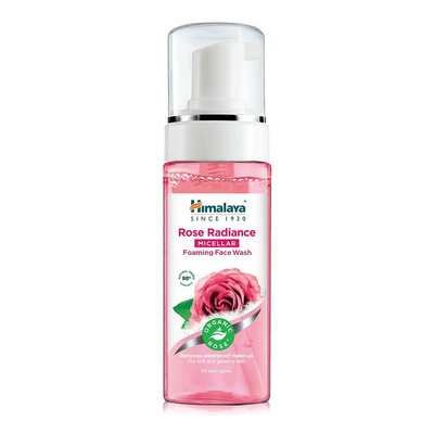 Himalaya Rose Radiance Illuminating Micellar Foam with Organic Rose for All Skin Types 150ml