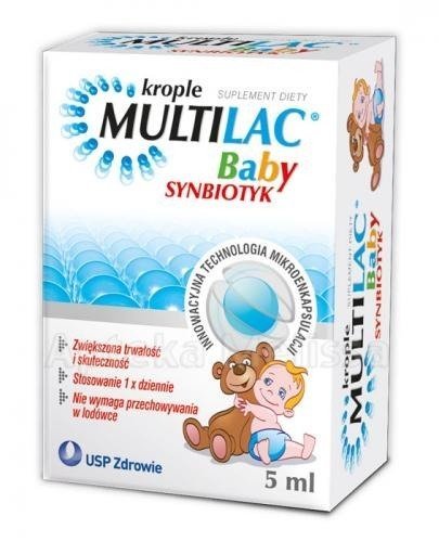 Multilac Baby Synbiotic Probiotic For Children Drops 5ml Best Before 30.09.25