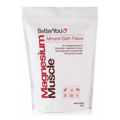 BetterYou Magnesium Flakes Muscle For Post-Workout Muscle Recovery 1000g