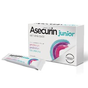 Aflofarm Asecurin Junior Powder 10 sach.