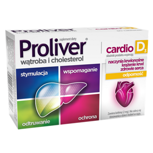Aflofarm Proliver Cardio D3 Liver and Cholesterol 30 Tablets