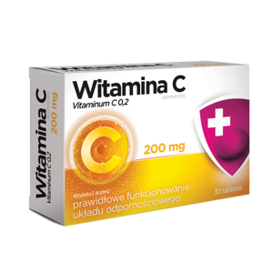 Aflofarm Vitamin C 200 mg 30 Tablets