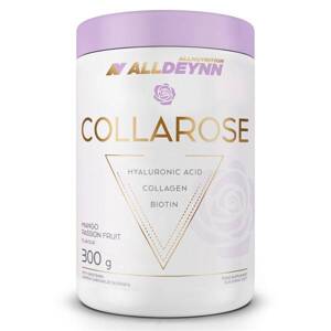 AllDeynn Collarose Collagen Hyaluronic Acid and Biotin for Healthy Skin with Mango Passion Fruit Flavor 300g