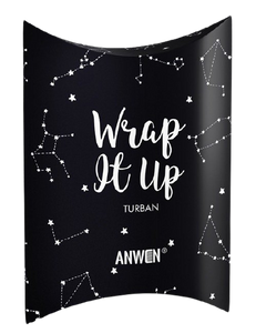 Anwen Wrap It Up Black Hair Turban 1 Piece
