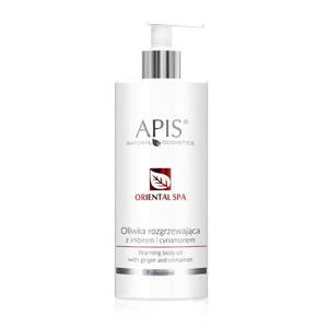 Apis Professional Oriental Spa Warming Body Oil with Ginger and Cinnamon 500ml