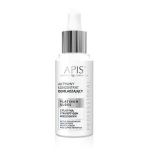 Apis Professional Platinum Gloss Active Rejuvenating Concentrate with Platinum and Copper Tripeptide 30ml