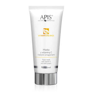Apis Professional Vitamin Balance Mask with Vitamin C and White Grapes for Sensitive Dry and Couperose Skin 200ml