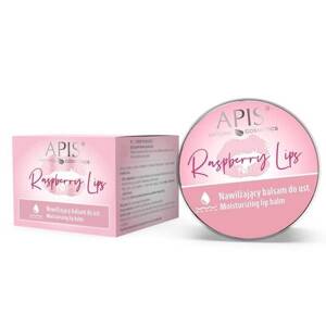 Apis Raspberry Lips Moisturizing Lip Balm with Shea Butter 10ml