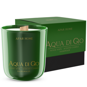 Aqua di Gio Soy Scented Candle in Glass 1 Piece