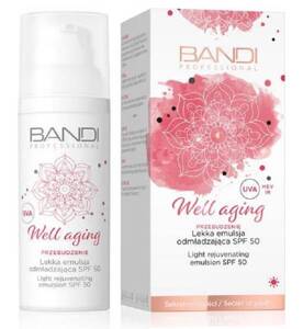 Bandi Well Aging Care Light Rejuvenating Emulsion with SPF 50 for Mature Skin 50ml