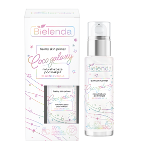 Bielenda Balmy Skin Primer Coco Galaxy Natural Regenerating Make-Up Base for All Skin Types 30ml