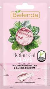 Bielenda Botanical Clays Vegan Face Mask with Pink Clay for Dry Skin 8g