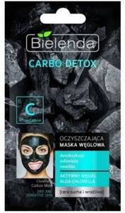 Bielenda Carbo Detox Cleansing Carbon Mask for Dry and Sensitive Skin 8g