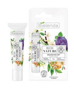 Bielenda Eco Nature Regenerating Lip Balm with Vanilla Milk Fig and Orange Blossom 10g