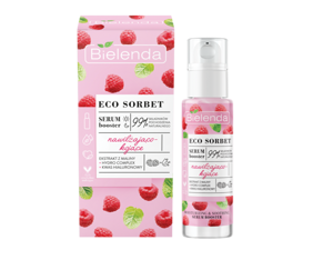 Bielenda Eco Sorbet Moisturizing and Soothing Raspberry Serum Booster for Sensitive Skin 30ml