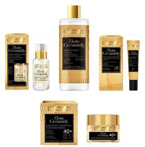 Bielenda Golden Ceramides Anti-wrinkle Face Set Micellar Liquid + Serum + Eye Cream + Cream 40+