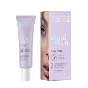 Bielenda Good Skin Acid Peel Correcting and Normalizing Micro-Exfoliating Cream with AHA PHA and Niacinamide 50ml