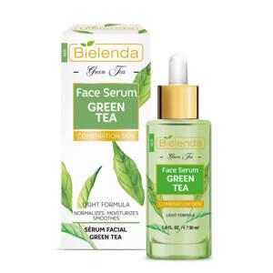 Bielenda Green Tea Normalizing and Moisturizing Face Serum for Combination Skin 30ml Best Before 30.04.24