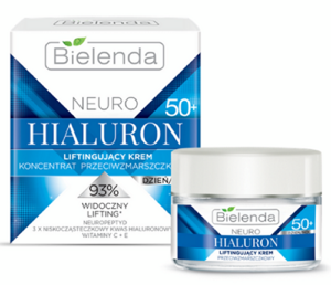 Bielenda Neuro Hialuron Lifting Face Cream Concentrate 50+ for Day and Night 50ml Best Before 31.08.24
